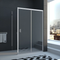 Душевой угол раздвижной прямоугольный RV046-120100-01-C5 1200х1000х1850 Цвет профиля Хром Стекло Прозрачное Veconi