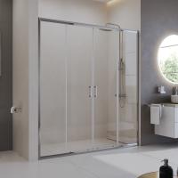Душевая дверь UNO-195-BF-2-180-C-Cr 1800x1950 BelBagno