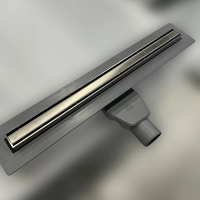 (V700SL) Щелевой водоотводящий желоб 700 мм SLIM LINE - с боковым сливом D 50