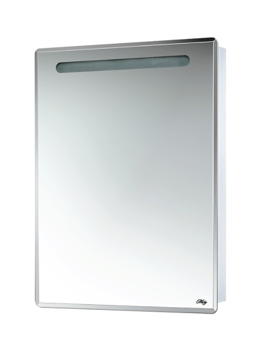 Ирис - 60 Зеркальный шкаф со светом (лев.)