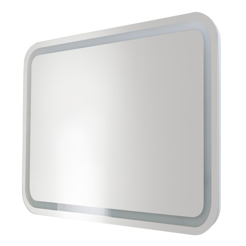 Зеркало со встроенной подсветкой, сенсорным выключателем и подогревом STYLUS 100x70x3  CZR-SPC-STYLUS-1000-700-TCH-WARM CEZARES