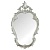 Зеркало фигурное H97xL58xP5 cm, серебро