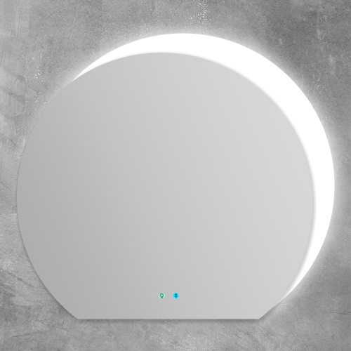 Зеркало со встроенной LED подсветкой, Bluetooth и сенсорным выключателем AVRIL 100x108  45010 CEZARES