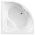 Акриловая ванна 1400x1400x410 CETINA-140-140-41 Cezares