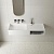 Раковина Solid Surface, подвесная VWB-6S112MW 1200x400x200 белый матовый Vincea
